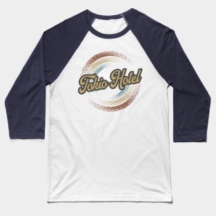 Tokio Hotel Circular Fade Baseball T-Shirt